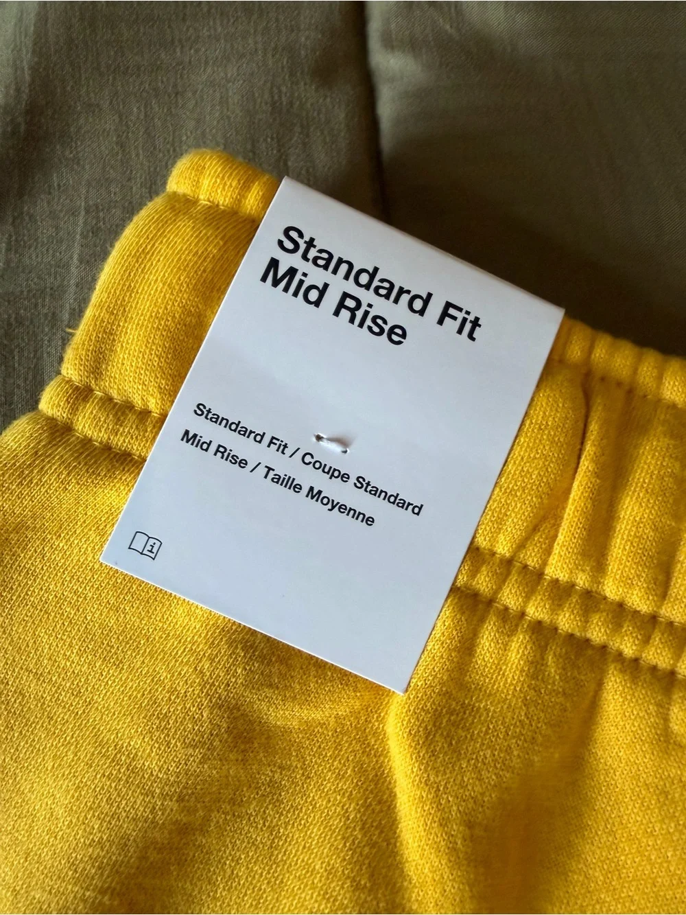 Nike Women's Yellow Fleece Drawstring Shorts